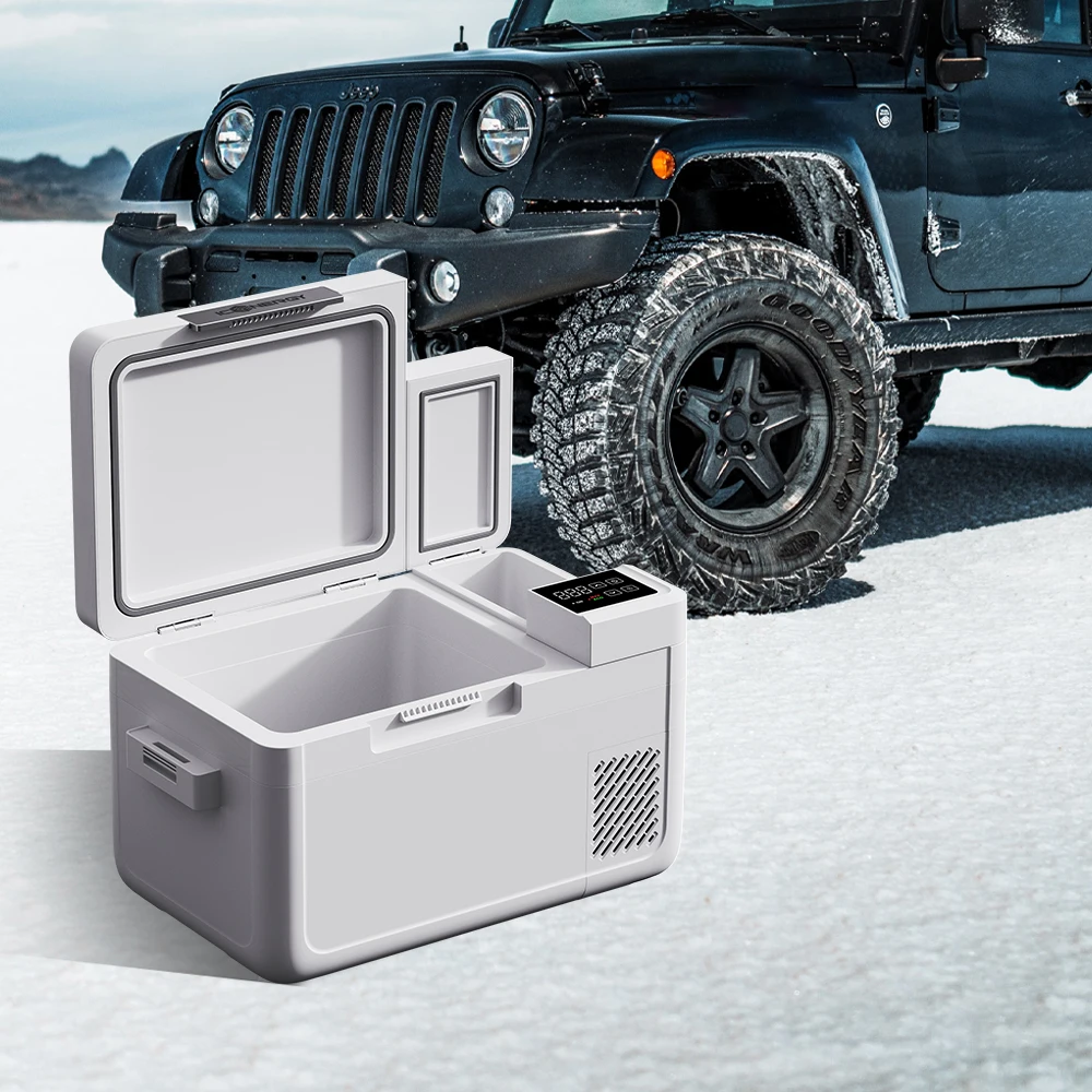 UOG30 New Arrival Camping Travel Vehicle 30L 2-in-1 Car Refrigerator Ice Maker Portable Refrigerator for Outdoors
UOG30 New Arrival Camping Travel Vehicle 30L 2-in-1 Car Refrigerator Ice Maker Portable Refrigerator for Outdoors