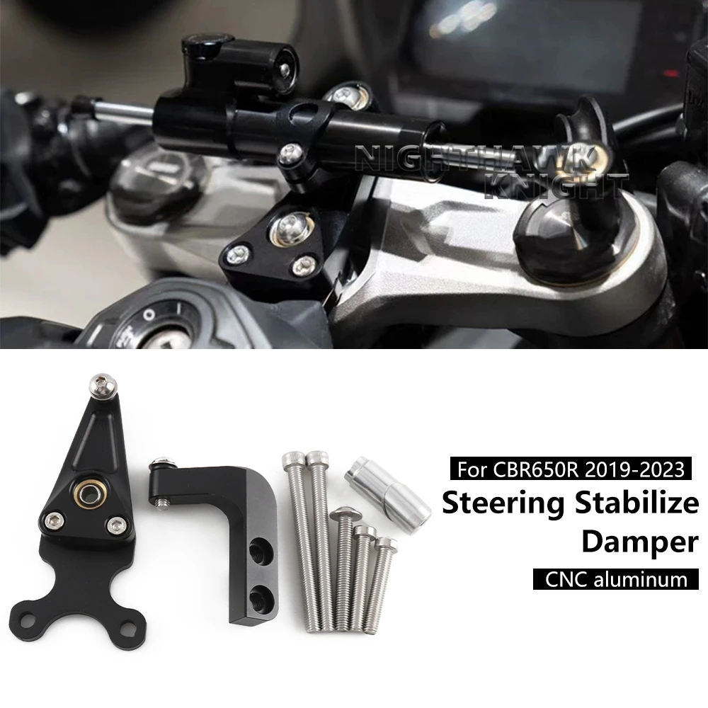 For Honda CBR 650R cbr650r 2019-2023 Motorcycle CNC Steering Stabilize Damper Shock absorber bracket Mounting Kit Accessories
For Honda CBR 650R cbr650r 2019-2023 Motorcycle CNC Steering Stabilize Damper Shock absorber bracket Mounting Kit Accessories
