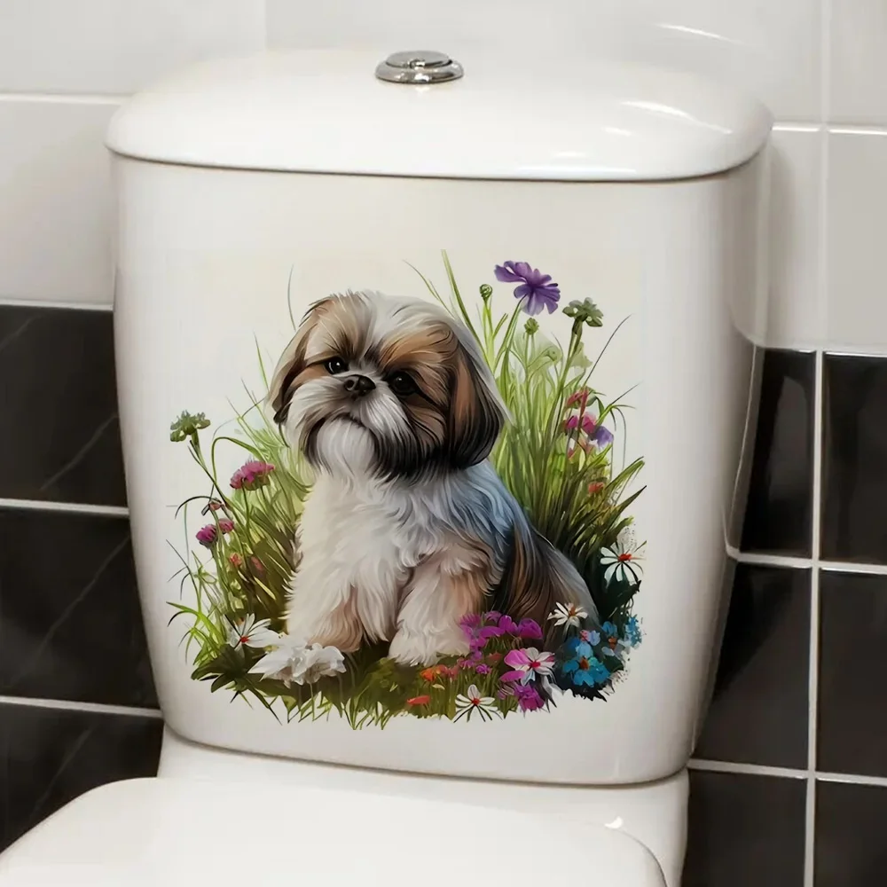 Dog Flowers And Plants Self-Adhesive Stickers, Bedroom Entryway Living Room Porch Home Decoration Wall Stickers
Dog Flowers And Plants Self-Adhesive Stickers, Bedroom Entryway Living Room Porch Home Decoration Wall Stickers