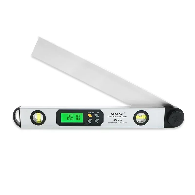 for SHAHE Digital Inclinometer & Level, 16 Inch Dual Spirit Level 0-225° Digital Angle Gauge Protractor for Construction
for SHAHE Digital Inclinometer & Level, 16 Inch Dual Spirit Level 0-225° Digital Angle Gauge Protractor for Construction