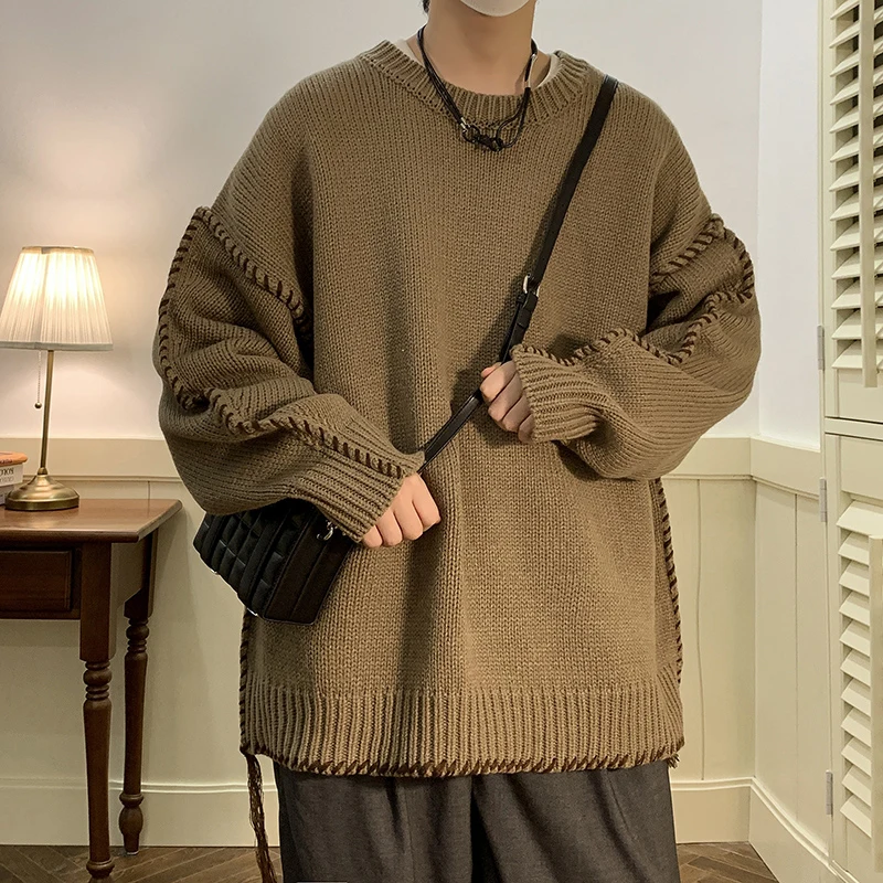 Autumn Winter Men's O Neck Sweater Men's Knitting Pullovers Rollneck Knitted Sweaters Warm Men Jumper Slim Fit Casual Top D27
Autumn Winter Men's O Neck Sweater Men's Knitting Pullovers Rollneck Knitted Sweaters Warm Men Jumper Slim Fit Casual Top D27
