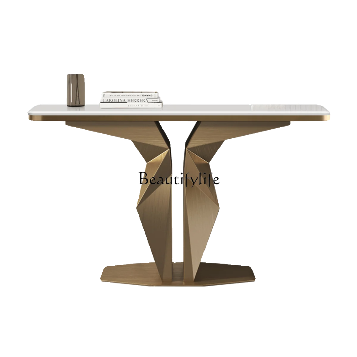 Italian simple luxury jade spar entrance table Modern light luxury high-end household simple entrance table
Italian simple luxury jade spar entrance table Modern light luxury high-end household simple entrance table