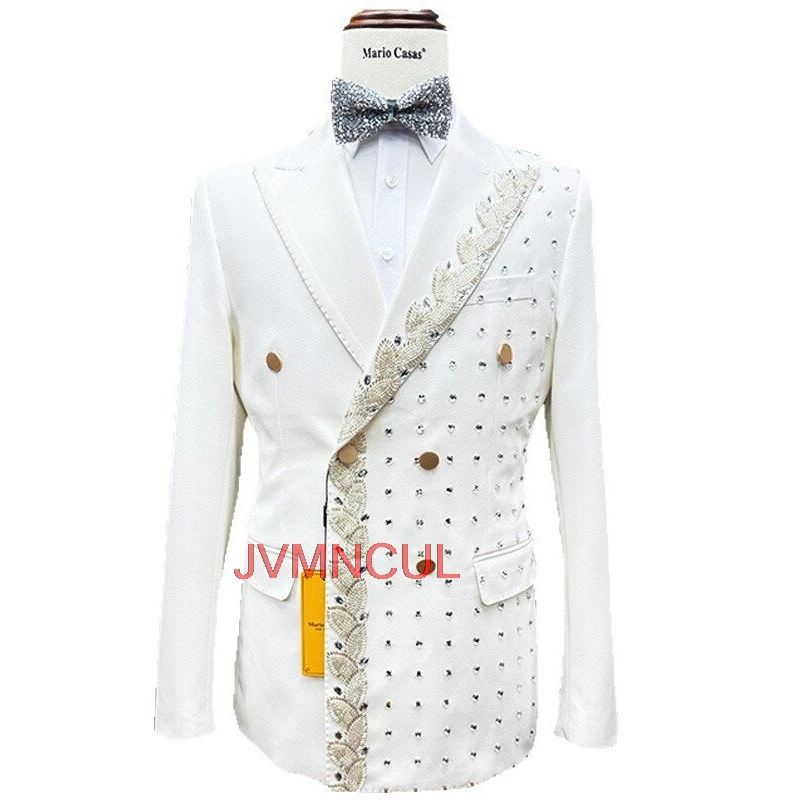 2026 Men's Designer 2 Piece Suit Tailored Fit Luxury Embroidered Blazer Pants Set for Wedding Groom Gala Banquet Evening Formal
2026 Men's Designer 2 Piece Suit Tailored Fit Luxury Embroidered Blazer Pants Set for Wedding Groom Gala Banquet Evening Formal
