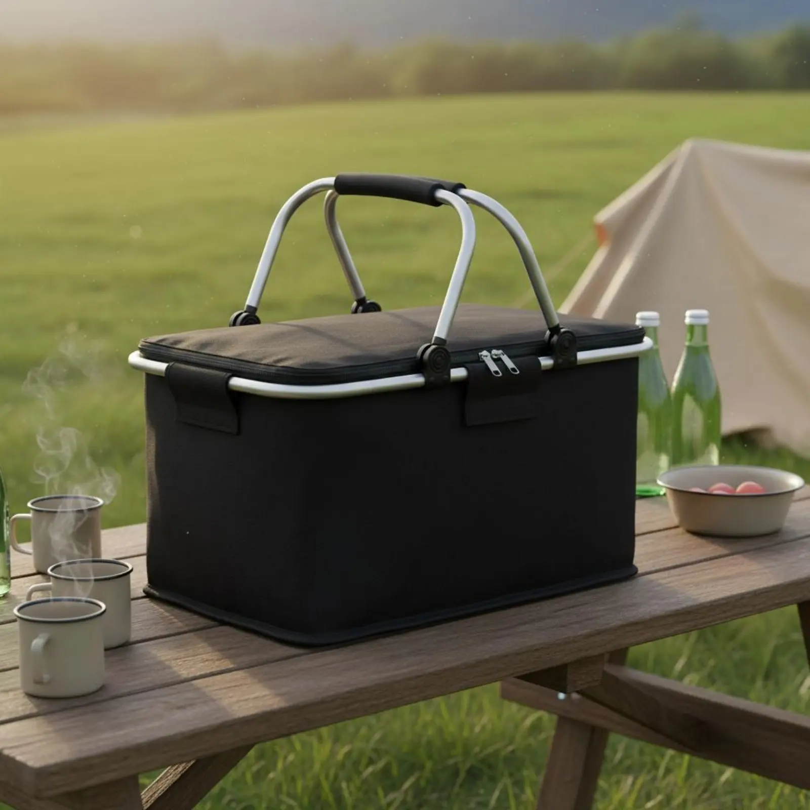 Foldable Insulated Outdoor Basket Easy to Clean Folding Chiller Basket for Camping, Beach
Foldable Insulated Outdoor Basket Easy to Clean Folding Chiller Basket for Camping, Beach