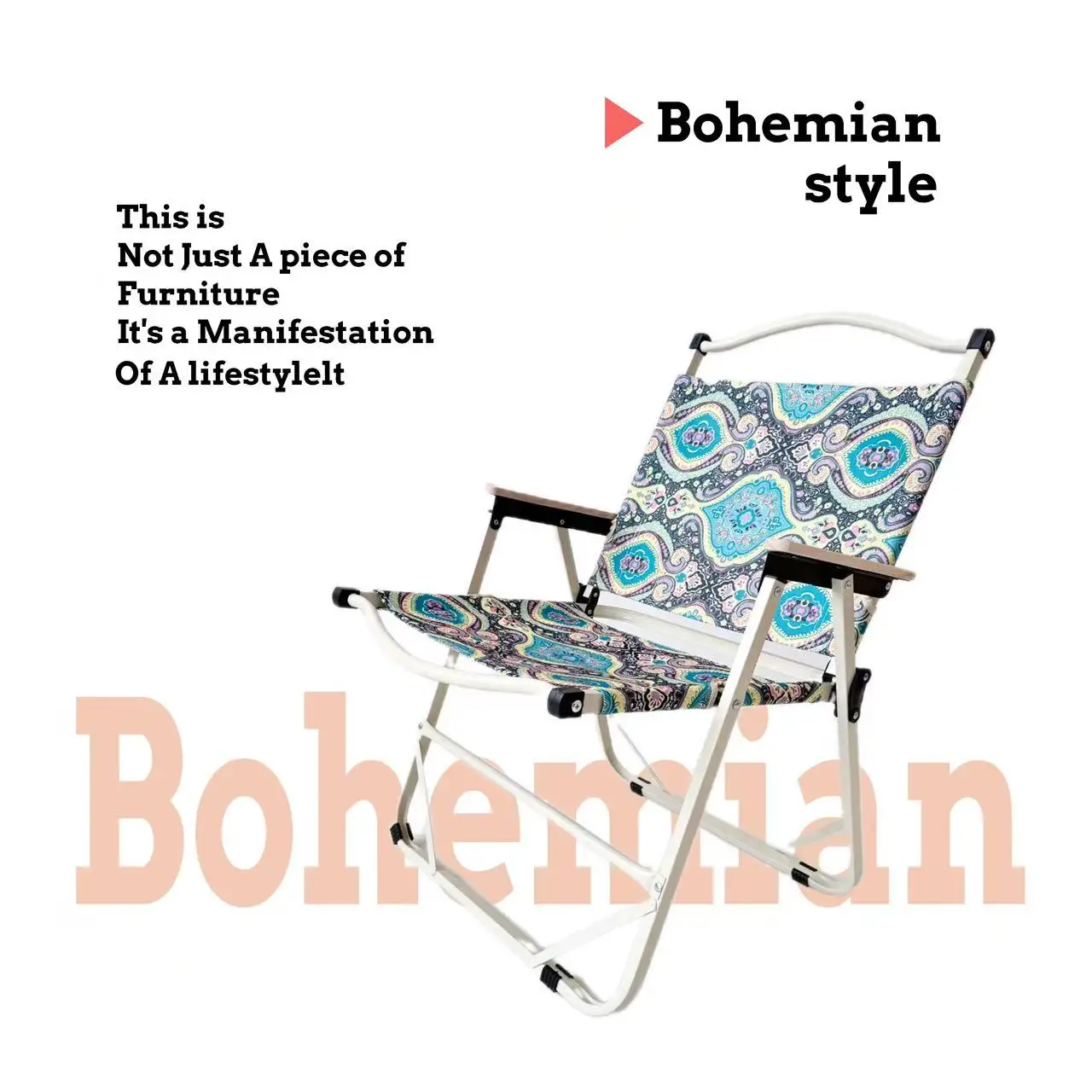 folding camping chair - reinforced steel frame design, portable outdoor chair
folding camping chair - reinforced steel frame design, portable outdoor chair