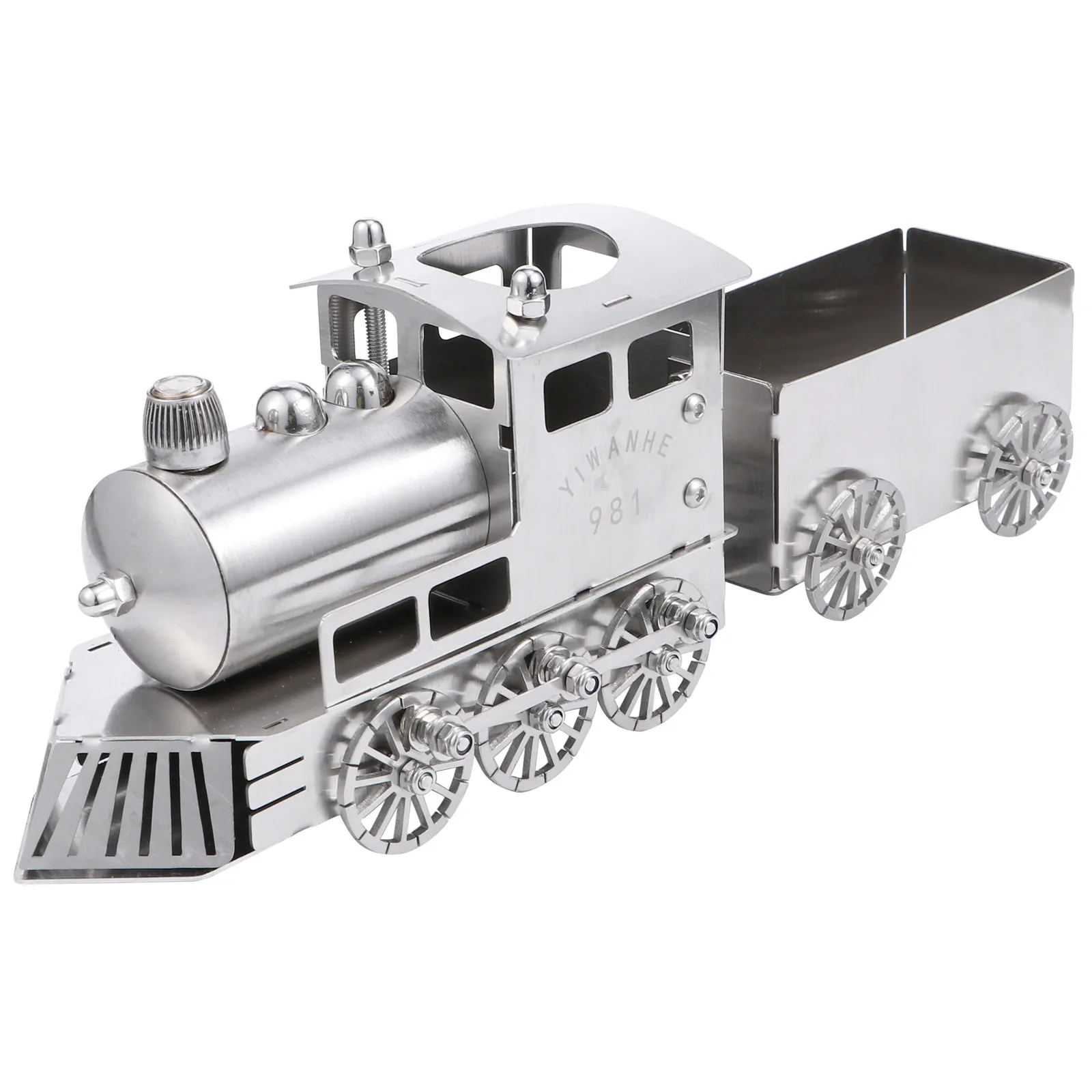 1Set Desktop Train Decor Retro Steam Locomotive Ornament Strong Rust Wear Resistance Delicate Compact Size Space Saving Table
1Set Desktop Train Decor Retro Steam Locomotive Ornament Strong Rust Wear Resistance Delicate Compact Size Space Saving Table