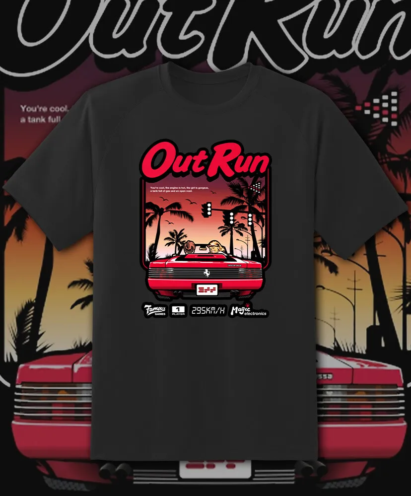 Outrun Out Run Video Game Arcade Retro Game T Shirt Fast Ship!Graphic T Shirts Harajuku Girl Clothes Mens Tops Aesthetic
Outrun Out Run Video Game Arcade Retro Game T Shirt Fast Ship!Graphic T Shirts Harajuku Girl Clothes Mens Tops Aesthetic
