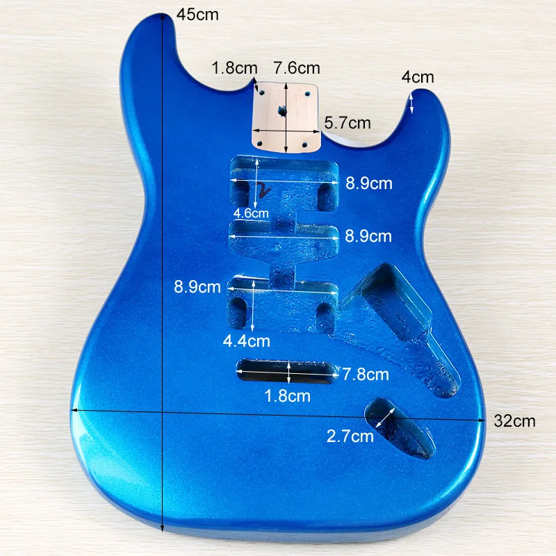 DIY guitar semi-finished product modification student professional guitar body metal blue instrument guitar barrel
DIY guitar semi-finished product modification student professional guitar body metal blue instrument guitar barrel