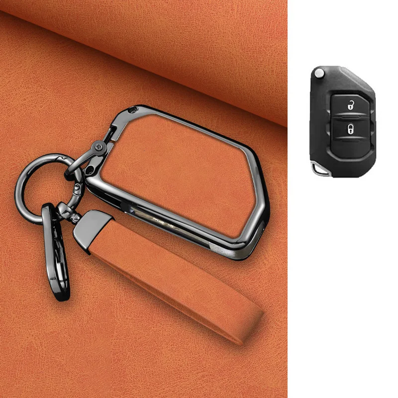 Для Jeep Wrangler Grand Cherokee Grand Commander, металлический Кожаный Автомобильный ключ из алюминиевого сплава, защитный чехол, автомобильные аксессуары
Для Jeep Wrangler Grand Cherokee Grand Commander, металлический Кожаный Автомобильный ключ из алюминиевого сплава, защитный чехол, автомобильные аксессуары