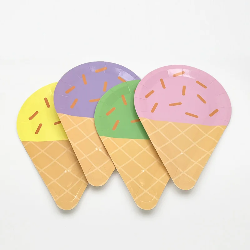 10Guests Macaron Color Disposable Tableware Ice Cream Shape Paper Plate Ice Cream Happy Birthday Party Decior Kids Girl Boy
10Guests Macaron Color Disposable Tableware Ice Cream Shape Paper Plate Ice Cream Happy Birthday Party Decior Kids Girl Boy