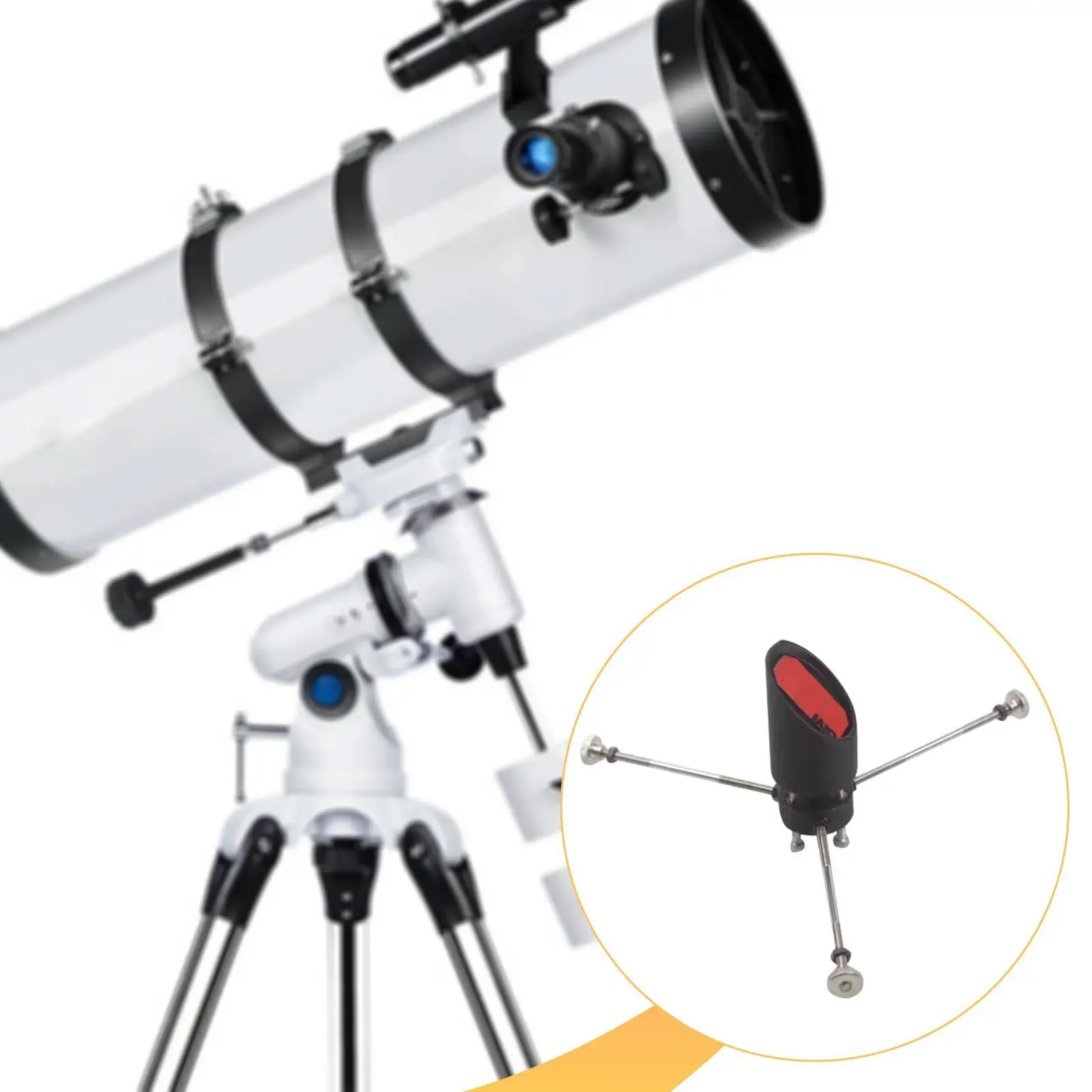 Adjustable Secondary Mirror Holder for Reflective Telescope Bracket Telescope Accessories Astronomy Use
Adjustable Secondary Mirror Holder for Reflective Telescope Bracket Telescope Accessories Astronomy Use