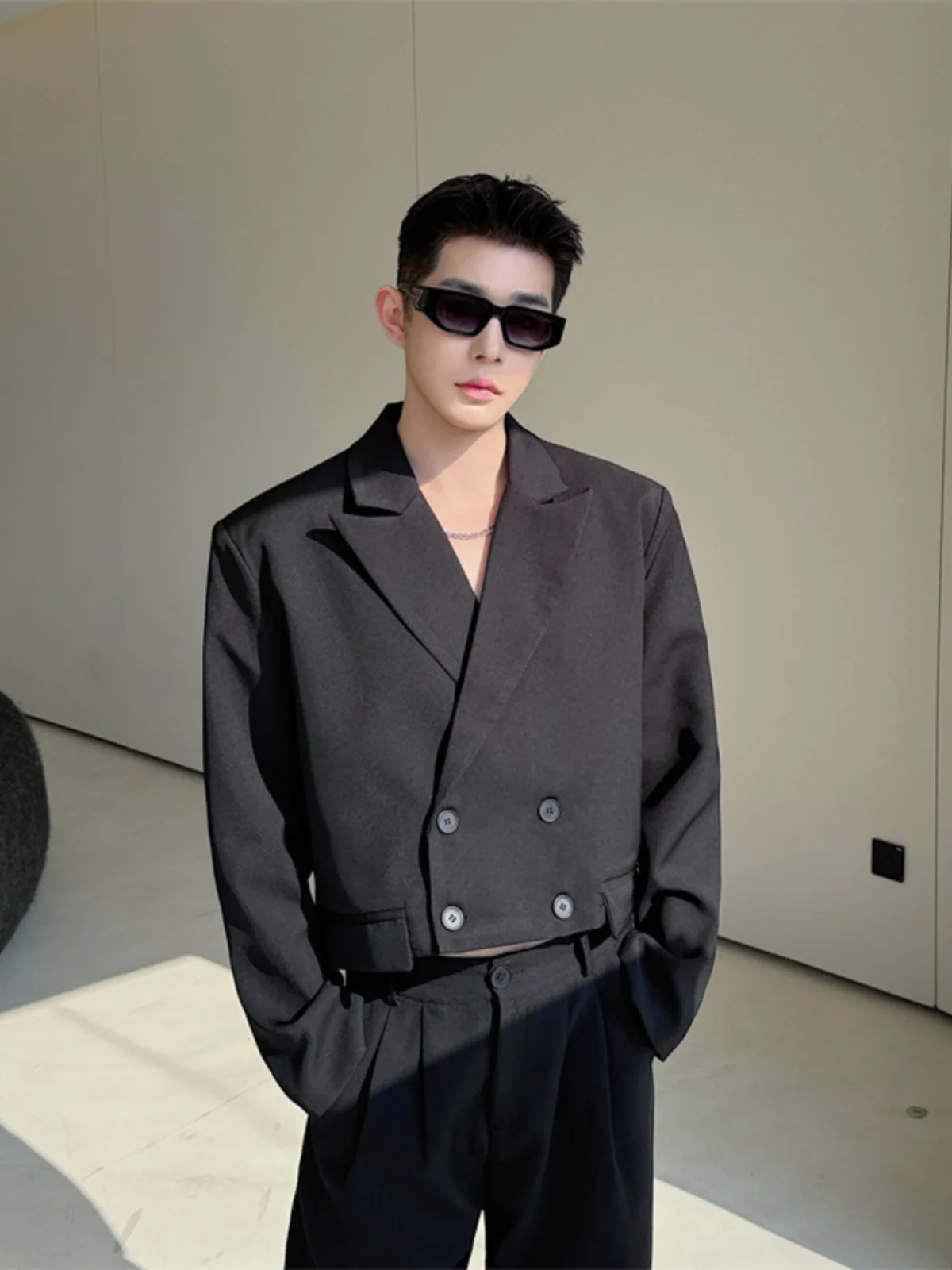Casual Versatile Bla ort Men's Suit Jaet Spring 2025 Trendy Brand Sli Top Quali Youthful Long Sve Two Buttons
Casual Versatile Bla ort Men's Suit Jaet Spring 2025 Trendy Brand Sli Top Quali Youthful Long Sve Two Buttons
