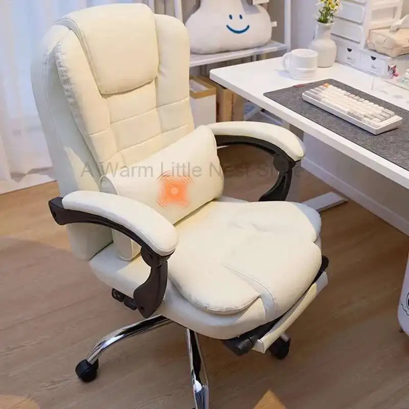 Leather Pink Office Chair Cute Rolling Salon Vanity Pink Gaming Chair Bedroom Study Silla Escritorio Livingroom Furniture Sets
Leather Pink Office Chair Cute Rolling Salon Vanity Pink Gaming Chair Bedroom Study Silla Escritorio Livingroom Furniture Sets