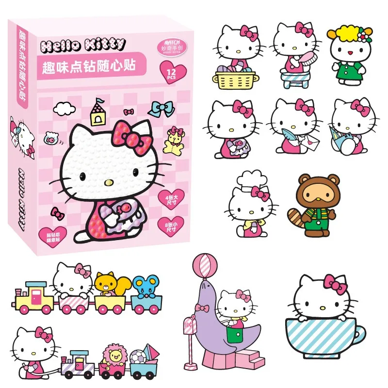 Hello Kitty Cute Cartoon Anime Kawaii Diamond Painting Set Any Desktop Furniture Decoration Sticker Handmade DIY Toy Wholesale
Hello Kitty Cute Cartoon Anime Kawaii Diamond Painting Set Any Desktop Furniture Decoration Sticker Handmade DIY Toy Wholesale