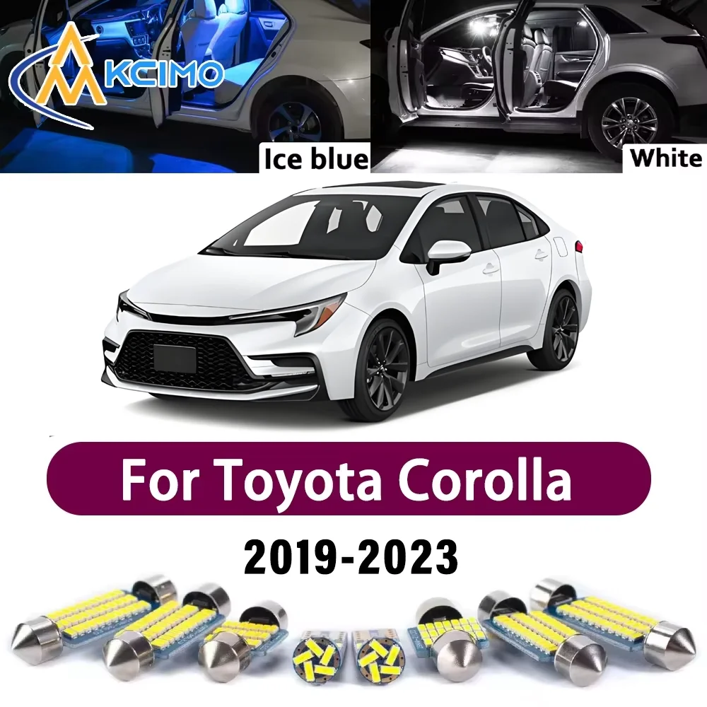 KCIMO Car Bulb Accessories Interior Light Foot Mirror Lamp Kit For Toyota Corolla 2019-2023 Car Dome Vehicle Trunk Lamp Canbus
KCIMO Car Bulb Accessories Interior Light Foot Mirror Lamp Kit For Toyota Corolla 2019-2023 Car Dome Vehicle Trunk Lamp Canbus