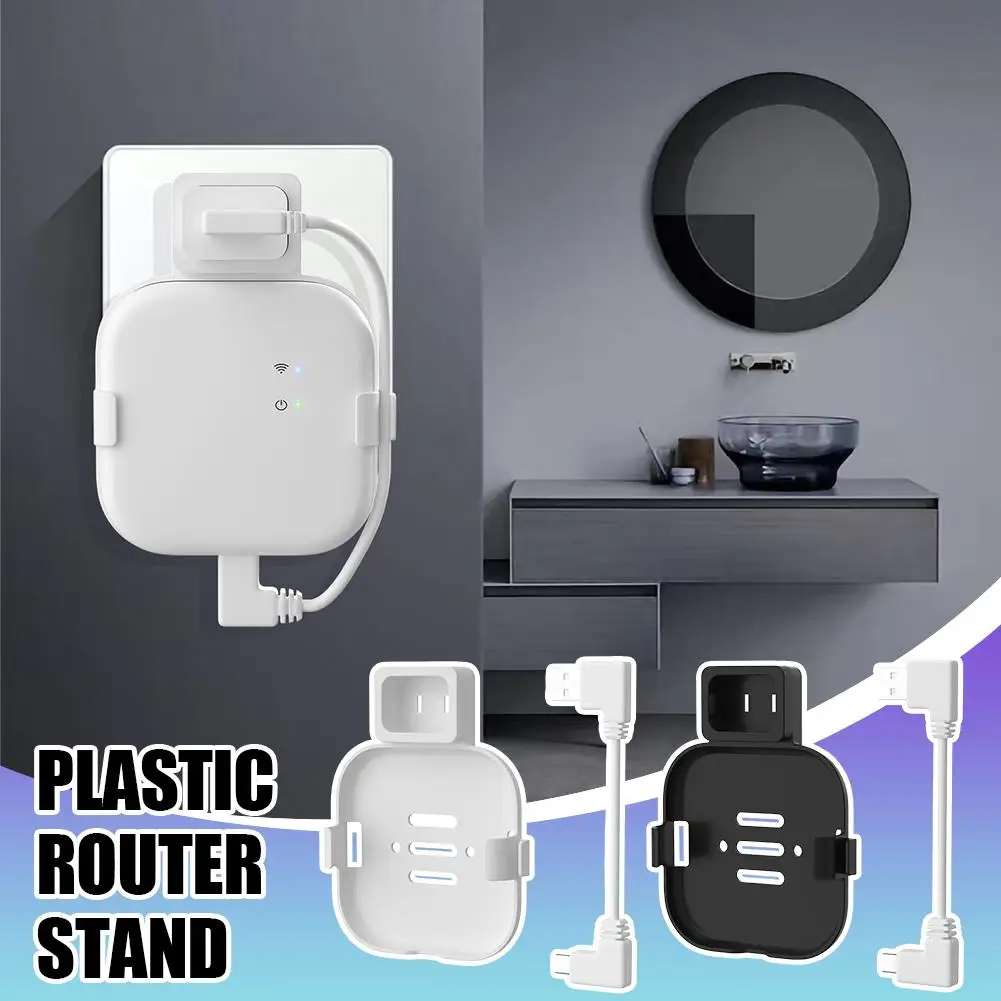 Wall Mounted Wireless Wifi Router Shelf ABS Storage Box Router Rack Cable Power Bracket Organizer Box for Blink Sync Module U7D6
Wall Mounted Wireless Wifi Router Shelf ABS Storage Box Router Rack Cable Power Bracket Organizer Box for Blink Sync Module U7D6