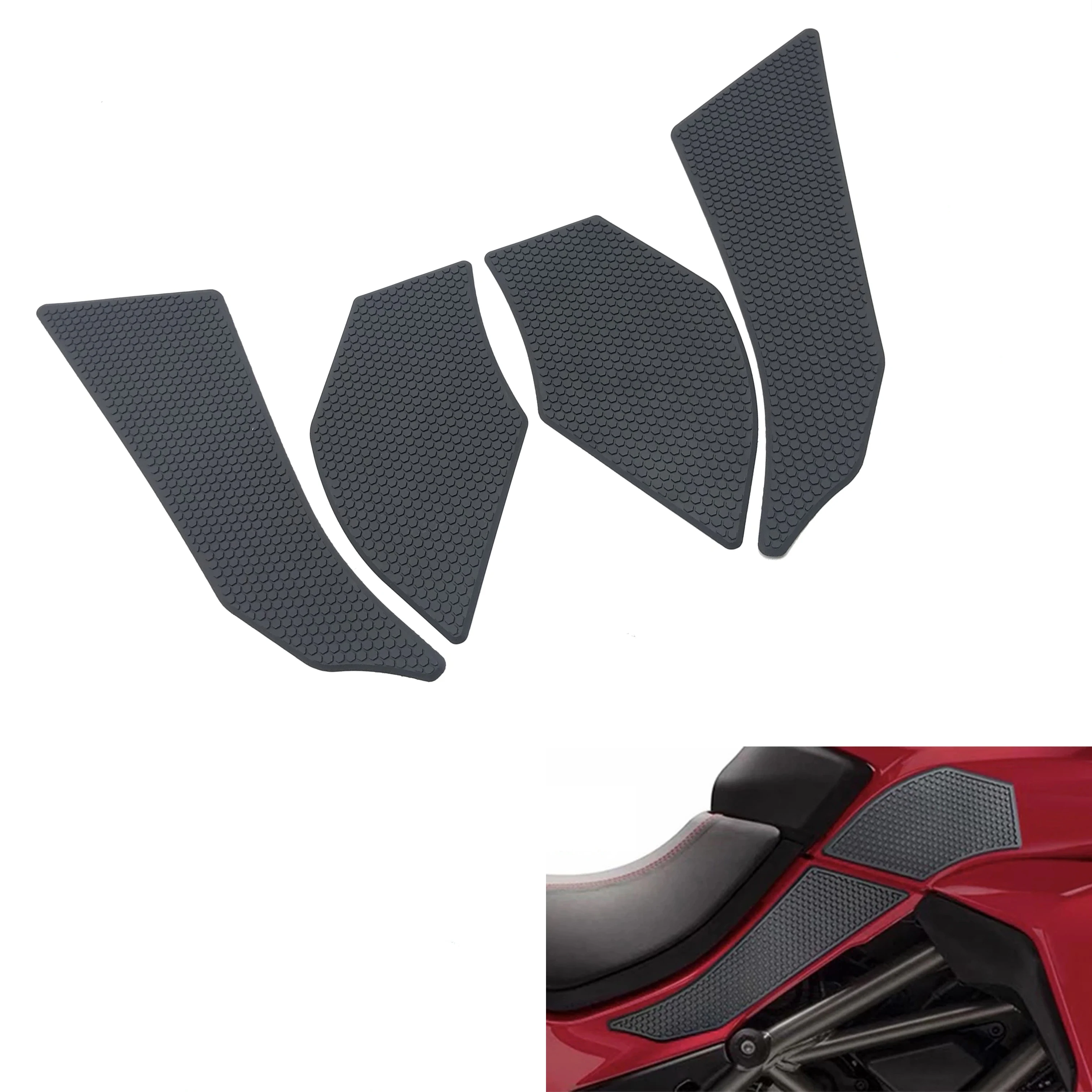 Motorcycle Fuel Tank Pads Sticker Side Gas Knee Grip Protector Traction Decals For Ducati Multistrada 1200 1260 S 1200S 1260S
Motorcycle Fuel Tank Pads Sticker Side Gas Knee Grip Protector Traction Decals For Ducati Multistrada 1200 1260 S 1200S 1260S