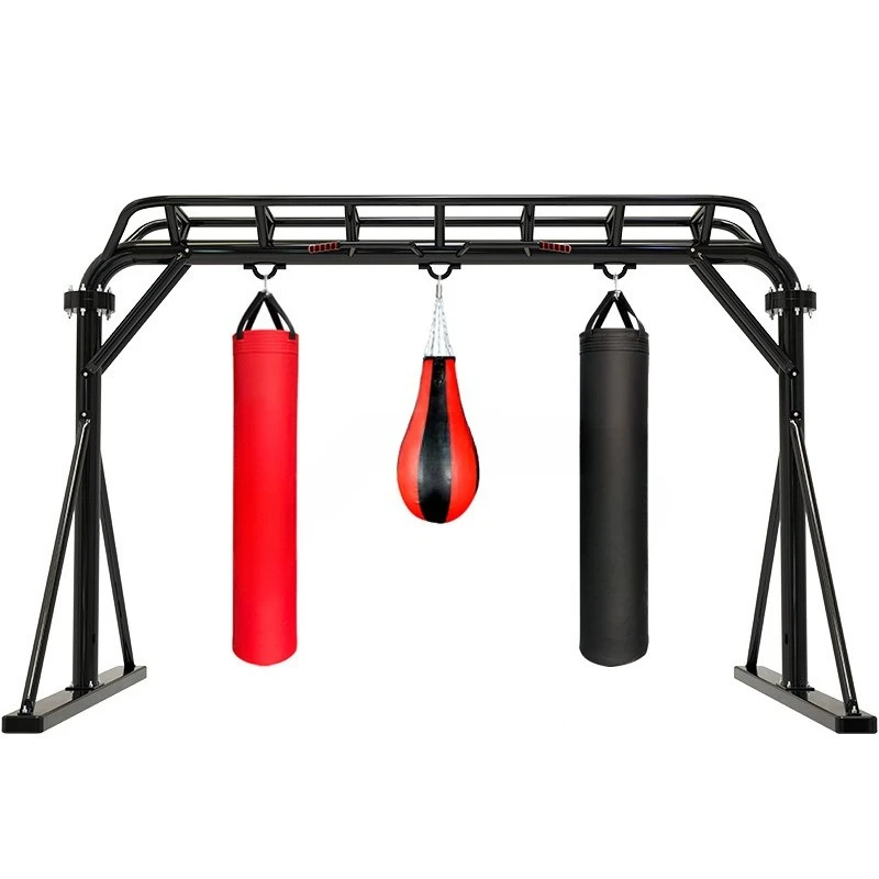 Free fixation, commercial boxing sandbag shelf gantry hanging vertical Muay Thai Sanda TRX swing indoor and outdoor
Free fixation, commercial boxing sandbag shelf gantry hanging vertical Muay Thai Sanda TRX swing indoor and outdoor