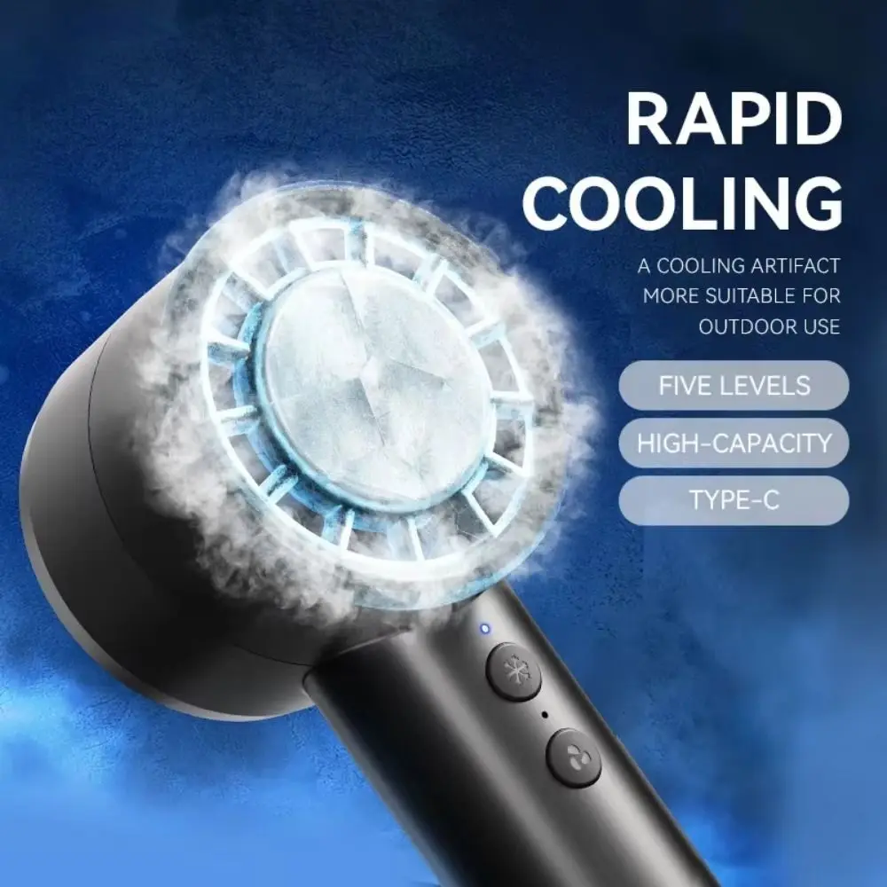 Cooling Ice Sensation Hurricane Fan High Wind Power Rechargeable Electric Mini Turbo Fan Ice Pack/Digital Display
Cooling Ice Sensation Hurricane Fan High Wind Power Rechargeable Electric Mini Turbo Fan Ice Pack/Digital Display