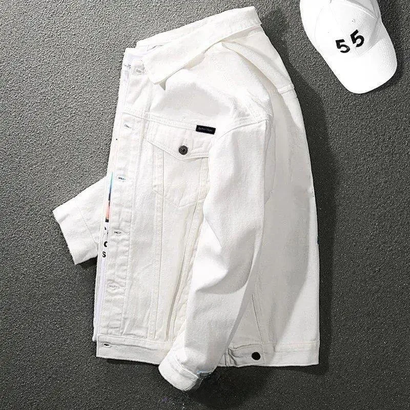 Мужская джинсовая куртка Advanced White Denim: весенне-летняя, повседневная, свободного кроя, в стиле рабочей одежды, для молодежи и студентов, корейский стиль, для поездок на работу
Мужская джинсовая куртка Advanced White Denim: весенне-летняя, повседневная, свободного кроя, в стиле рабочей одежды, для молодежи и студентов, корейский стиль, для поездок на работу