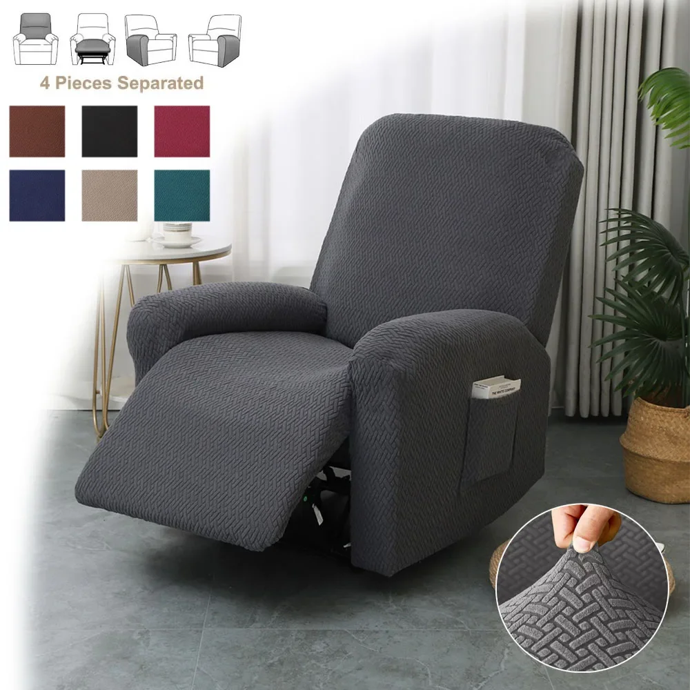 1Seat Jacquard Stretch Split Armchair Sofa Chair Cover 4 Pieces Set Recliner Sofa Cover Couch Cover Non-Slip and Stain Resistant
1Seat Jacquard Stretch Split Armchair Sofa Chair Cover 4 Pieces Set Recliner Sofa Cover Couch Cover Non-Slip and Stain Resistant