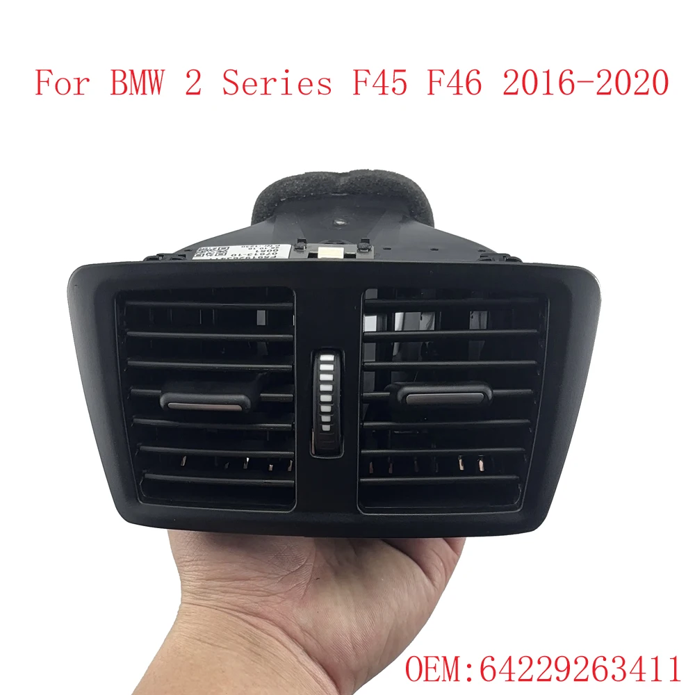 New Rear AC Conditioning Fresh Air Vent Outlet Complete Assembly Replacement For BMW 2 Series F45 F46 2016-2020 64229263411
New Rear AC Conditioning Fresh Air Vent Outlet Complete Assembly Replacement For BMW 2 Series F45 F46 2016-2020 64229263411
