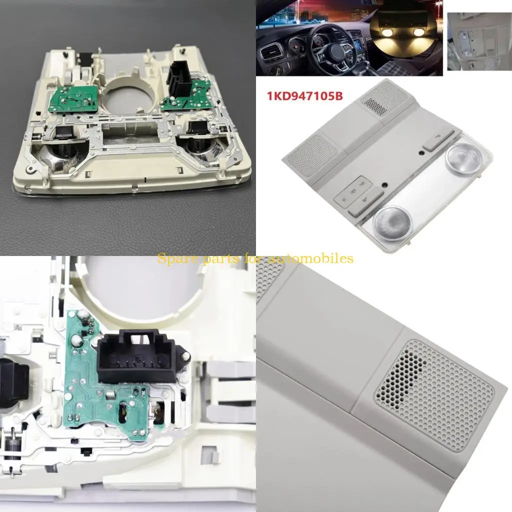 H58F Car Dome Light for 2006-2015 1KD947105 1KD947105B Replacement Roof Map Reading Light Lamp Automotive Accessories
H58F Car Dome Light for 2006-2015 1KD947105 1KD947105B Replacement Roof Map Reading Light Lamp Automotive Accessories