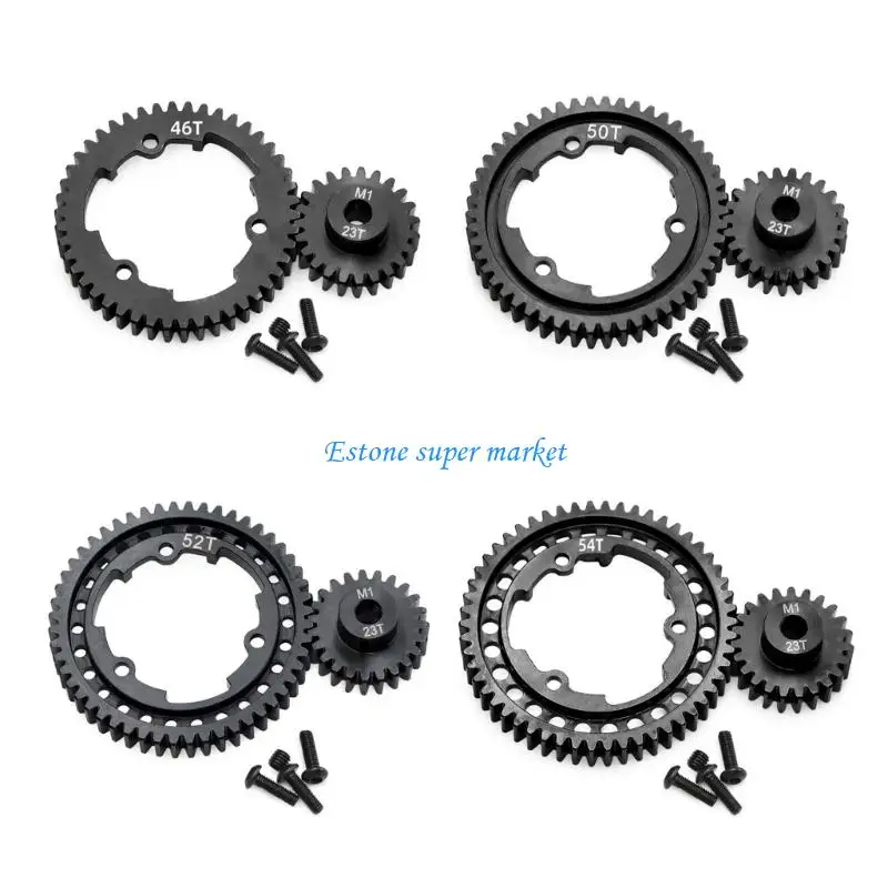 090B Hardened Steel 46T 23T Gear Set for Multiple Remote Control Models For Enhanced Power Transmission Efficiency
090B Hardened Steel 46T 23T Gear Set for Multiple Remote Control Models For Enhanced Power Transmission Efficiency