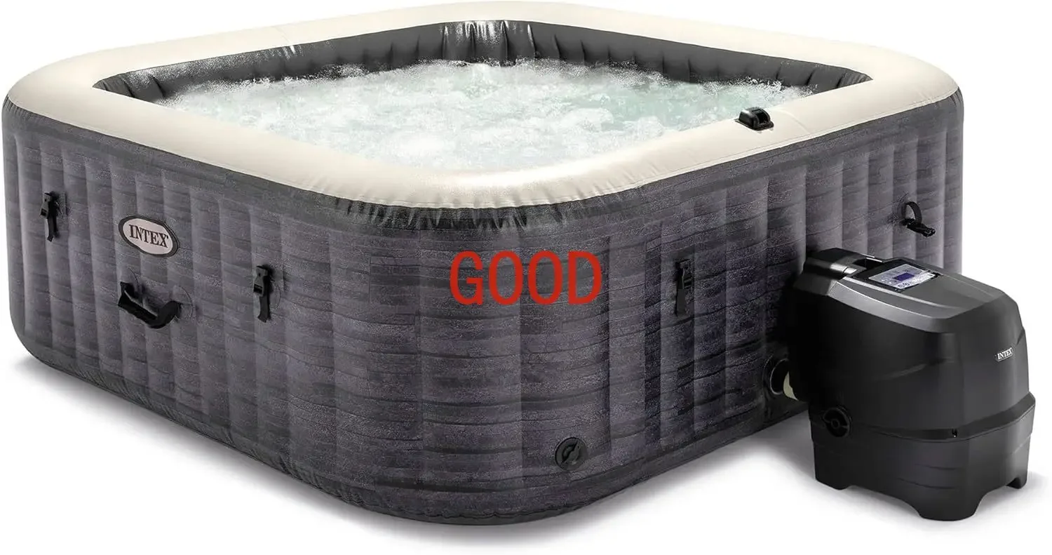 28451EP PureSpa Greystone Deluxe Spa Set: includes Energy Efficient Spa Cover and Wireless Control Panel – Spa Control App
28451EP PureSpa Greystone Deluxe Spa Set: includes Energy Efficient Spa Cover and Wireless Control Panel – Spa Control App