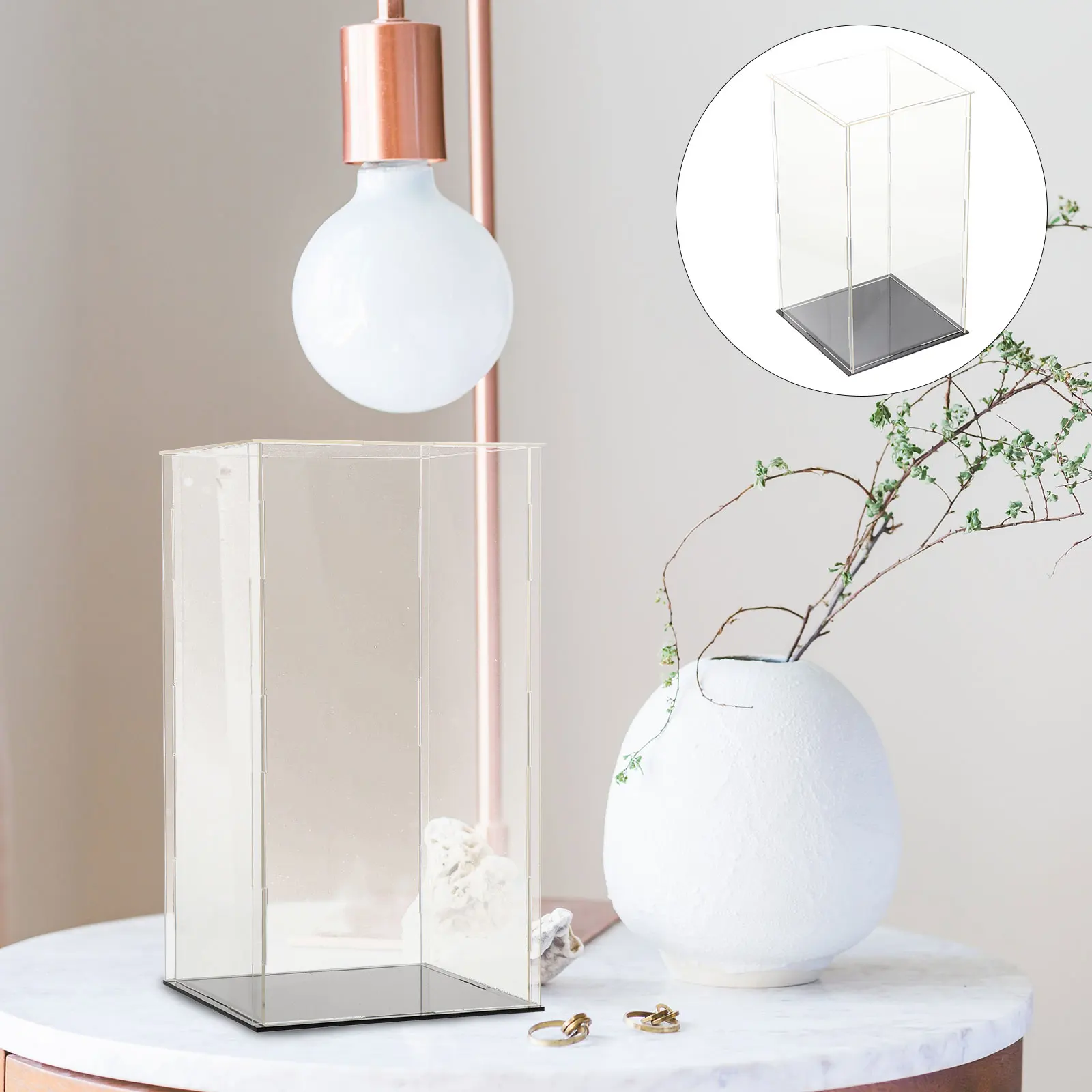 Acrylic Display Box Transparent Square Storage Container Protective Case for Collectibles Figures Gifts Accessories Shell Game
Acrylic Display Box Transparent Square Storage Container Protective Case for Collectibles Figures Gifts Accessories Shell Game