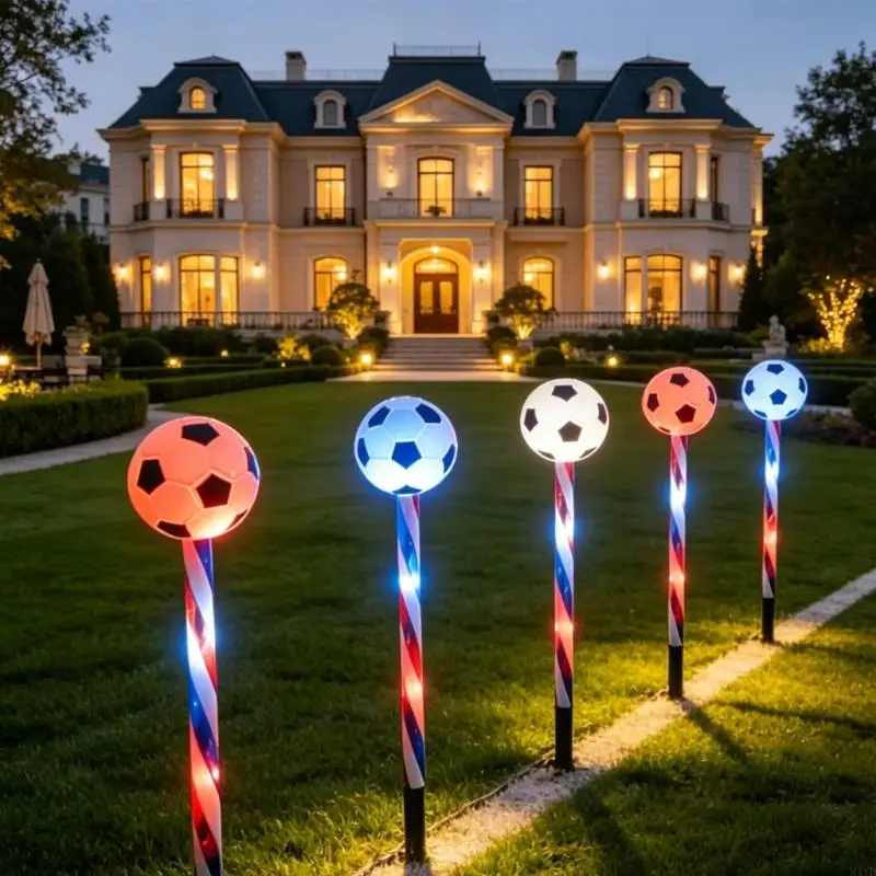 User Friendly Solar Pathway Light Football IP55 Walkway Light Stainless Steel and Plastic Texture M4YD
User Friendly Solar Pathway Light Football IP55 Walkway Light Stainless Steel and Plastic Texture M4YD