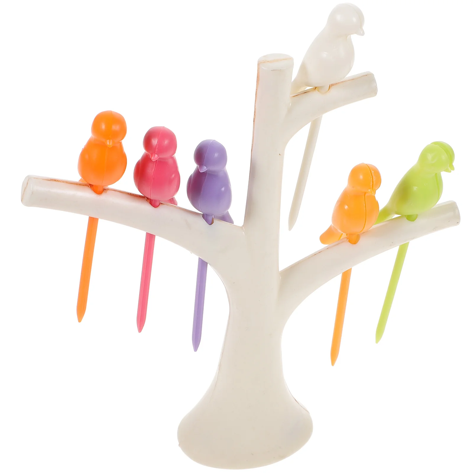 Tree and Bird Shaped Plastic Toothpick Fruit Fork (White) Fruit toothpick Plastic fruit fork Outdoor toothpick
Tree and Bird Shaped Plastic Toothpick Fruit Fork (White) Fruit toothpick Plastic fruit fork Outdoor toothpick