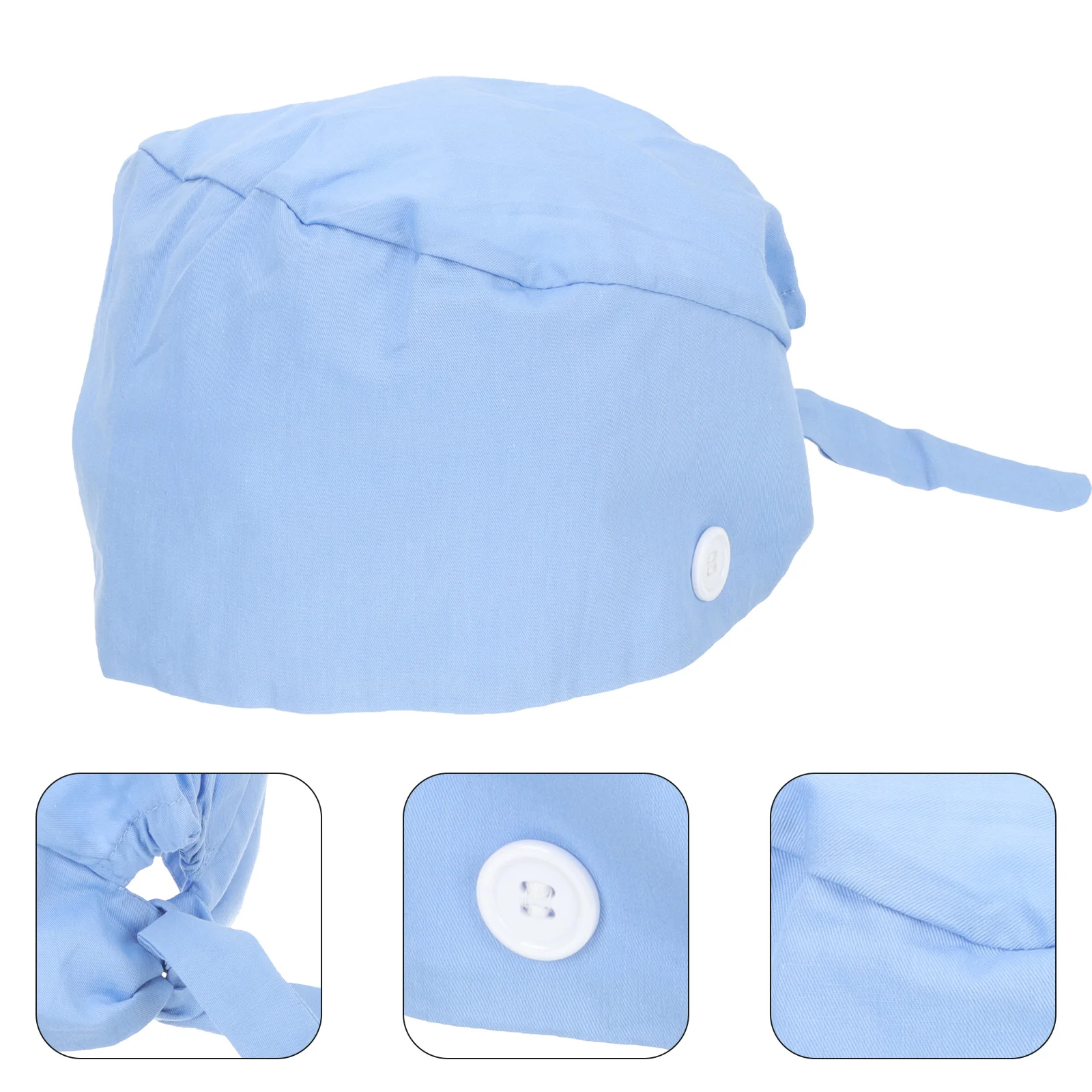 Solid Color Adjustable Button Work Breathable Cotton Sweatband Hand Washable Comfortable Working For Mens Scrub Cap Hair
Solid Color Adjustable Button Work Breathable Cotton Sweatband Hand Washable Comfortable Working For Mens Scrub Cap Hair