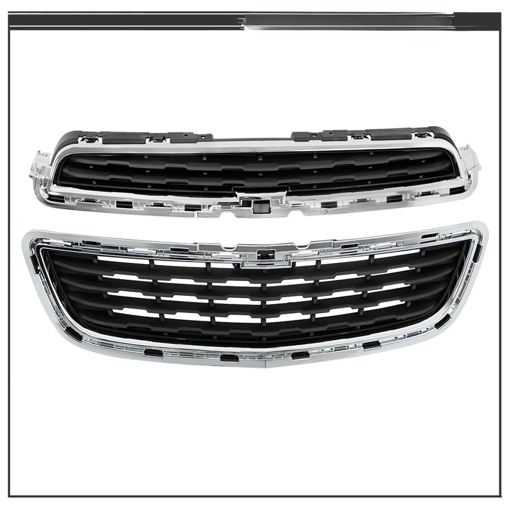 For Chevrolet Trax 2014 2015 2016 Front Upper Black & Chrome Trim Grille
For Chevrolet Trax 2014 2015 2016 Front Upper Black & Chrome Trim Grille