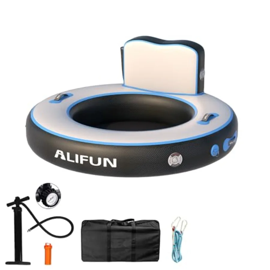 Inflatable Floating Dock 6 Inches Thick with Non-Slip Surface for Pool Beach Ocean Lake Durable Air Platform Mat in Blue
Inflatable Floating Dock 6 Inches Thick with Non-Slip Surface for Pool Beach Ocean Lake Durable Air Platform Mat in Blue