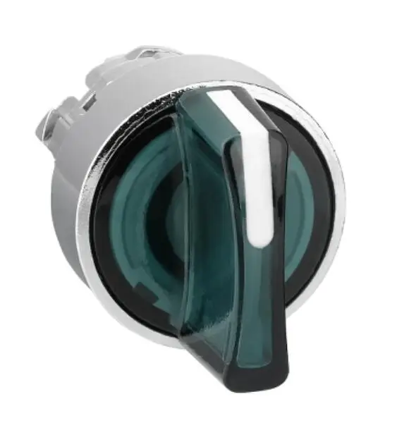 ZB4BK1533 Head for illuminated selector switch, Harmony XB4, chromium metal, green handle, 22mm, universal LED, 3 positions
ZB4BK1533 Head for illuminated selector switch, Harmony XB4, chromium metal, green handle, 22mm, universal LED, 3 positions