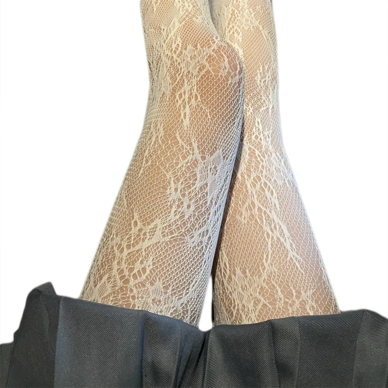 Women Girls Hollow Out See-Through Mesh Fishnet Pantyhose Sweet Lace Floral Patterned Jacquard Lolita Kawaii Tights Stockings
Women Girls Hollow Out See-Through Mesh Fishnet Pantyhose Sweet Lace Floral Patterned Jacquard Lolita Kawaii Tights Stockings