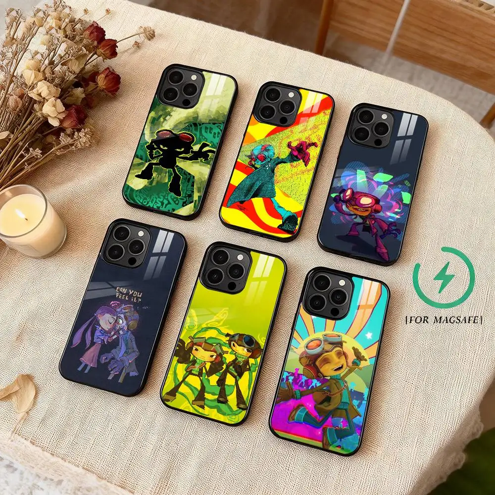 Game P-Psychonauts Razputin Raz Phone Case For iPhone 17,16,15,14,13,12,Plus,Pro,Max for Magsafe Magnetic Wireless Charging
Game P-Psychonauts Razputin Raz Phone Case For iPhone 17,16,15,14,13,12,Plus,Pro,Max for Magsafe Magnetic Wireless Charging