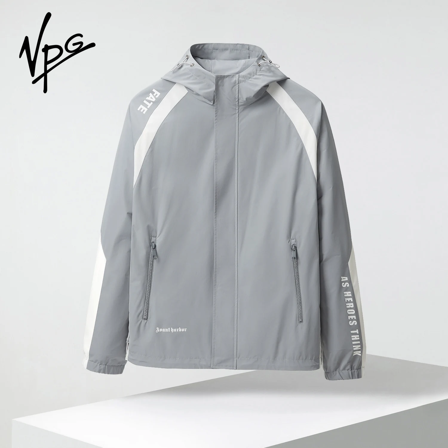 VPG Men Casual Jackets Hooded Jacket Male Daily Simple Stylish Color Blocking Jacket Anti-wrinkle Quick-drying Lightweight
VPG Men Casual Jackets Hooded Jacket Male Daily Simple Stylish Color Blocking Jacket Anti-wrinkle Quick-drying Lightweight