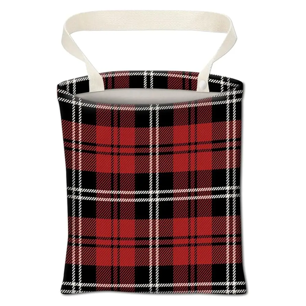 Trash Can, Hanging Car Organizer and Storage Bag, Trash Bin for Vehicle, Travelling, Camping Black and Red Checkerboard
Trash Can, Hanging Car Organizer and Storage Bag, Trash Bin for Vehicle, Travelling, Camping Black and Red Checkerboard