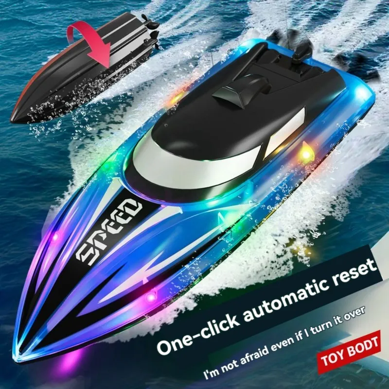 Best-For Kids' RC Boat With LED Lights, 2.4Ghz Remote Control Racing Model For Ages 8-12, Water Boat For Pools& Lakes
Best-For Kids' RC Boat With LED Lights, 2.4Ghz Remote Control Racing Model For Ages 8-12, Water Boat For Pools& Lakes