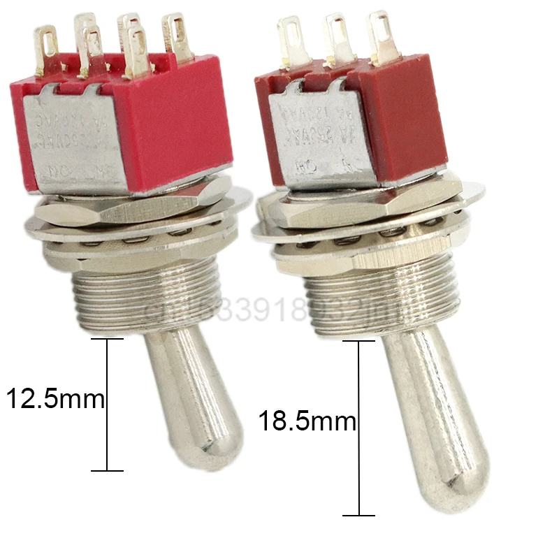 5Pcs Red Big Head 12mm MTS-203 MTS-103 MTS-202 MTS-102 M12 3Pins 6Pins ON-ON ON-OFF-ON Toggle Switch Handle Length 12.5mm/18.5mm
5Pcs Red Big Head 12mm MTS-203 MTS-103 MTS-202 MTS-102 M12 3Pins 6Pins ON-ON ON-OFF-ON Toggle Switch Handle Length 12.5mm/18.5mm