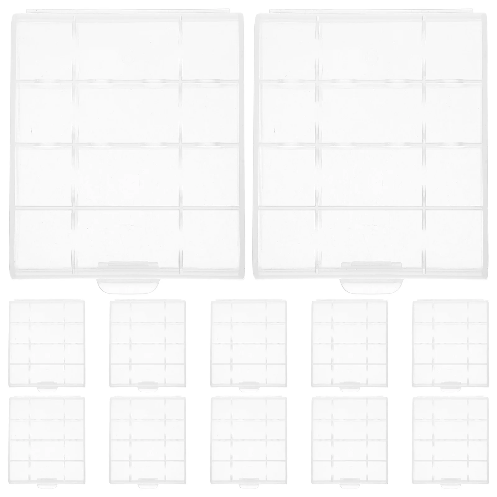12 Pcs Organizer Case Plastic Batteries Storage Boxes Aaa Holder Carrying Container
12 Pcs Organizer Case Plastic Batteries Storage Boxes Aaa Holder Carrying Container