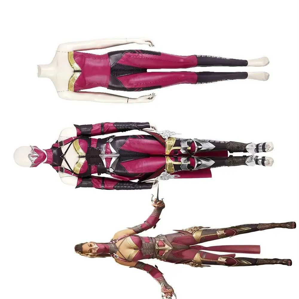Mileena Cosplay Game Mortal Kombat Women Sexy Tube Pants Battle Uniform Full Set Halloween Carnival Party Fantasia Disguise Suit
Mileena Cosplay Game Mortal Kombat Women Sexy Tube Pants Battle Uniform Full Set Halloween Carnival Party Fantasia Disguise Suit