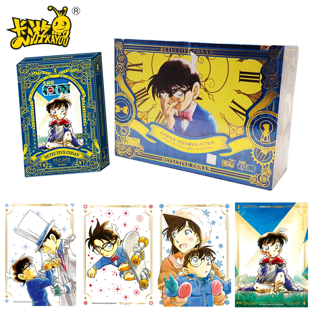 KAYOU Original Detective Conan Collection Card Popular Suspense Anime Character Limited Stickers Card Child's Hobbies Gift Toys
KAYOU Original Detective Conan Collection Card Popular Suspense Anime Character Limited Stickers Card Child's Hobbies Gift Toys