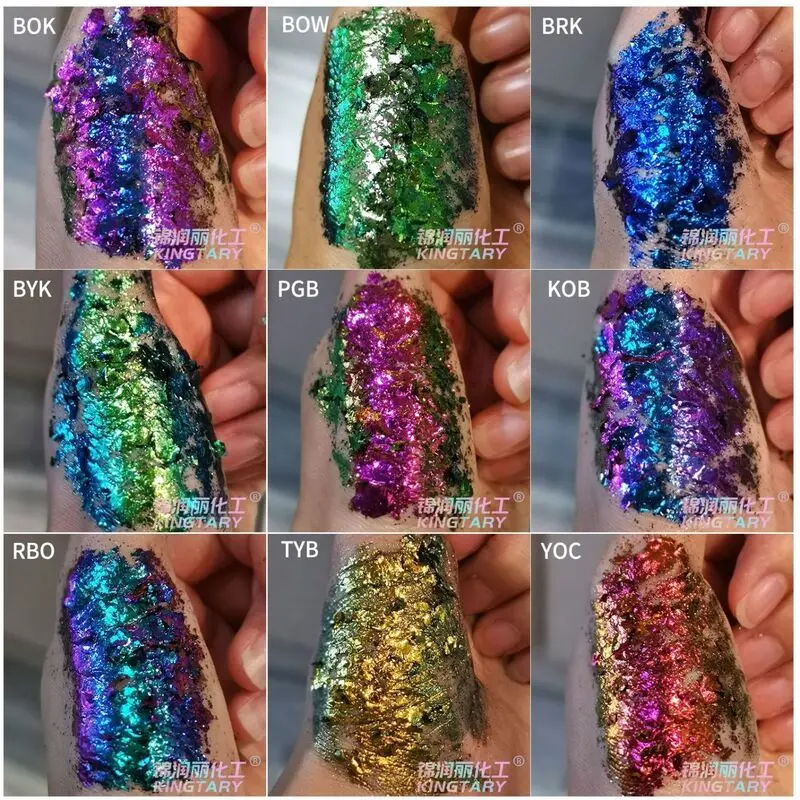 Diy Resin Seven-color Cloud Brocade Powder DIY Nail Art, Shining Chameleon, Colorful Thin Polarized Glitter Powder Nail Art
Diy Resin Seven-color Cloud Brocade Powder DIY Nail Art, Shining Chameleon, Colorful Thin Polarized Glitter Powder Nail Art