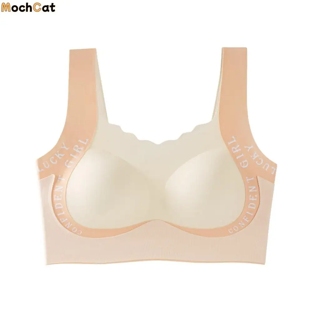 Fashion Letter Girls Wireless Bra Seamless Lingerie Teens Push Up Bra Sweet Soft Support Underwear Women Students
Fashion Letter Girls Wireless Bra Seamless Lingerie Teens Push Up Bra Sweet Soft Support Underwear Women Students