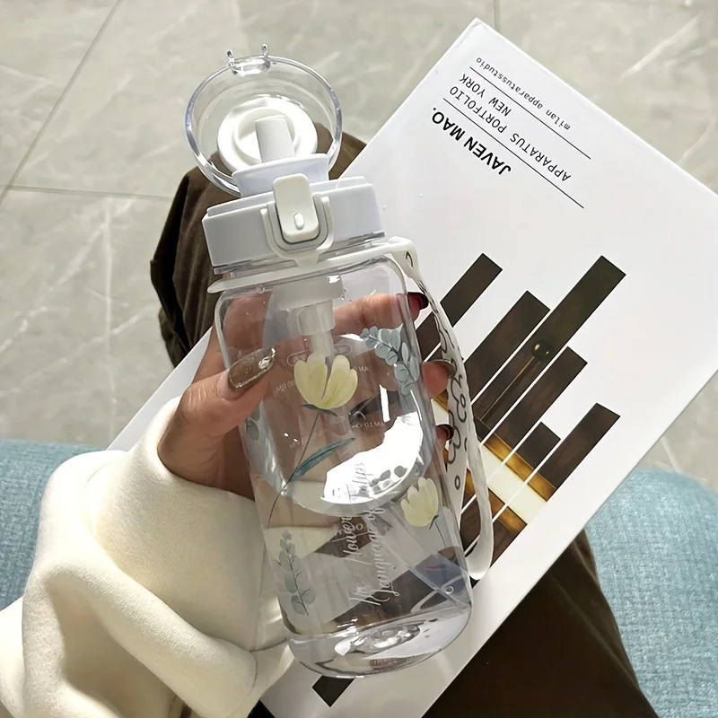 1pc, Sports Water Bottle, Tritan Water Cups, Portable Travel Water Bottles, For Camping, Hiking, Fitness, Outdoor Drinkware, Bir
1pc, Sports Water Bottle, Tritan Water Cups, Portable Travel Water Bottles, For Camping, Hiking, Fitness, Outdoor Drinkware, Bir