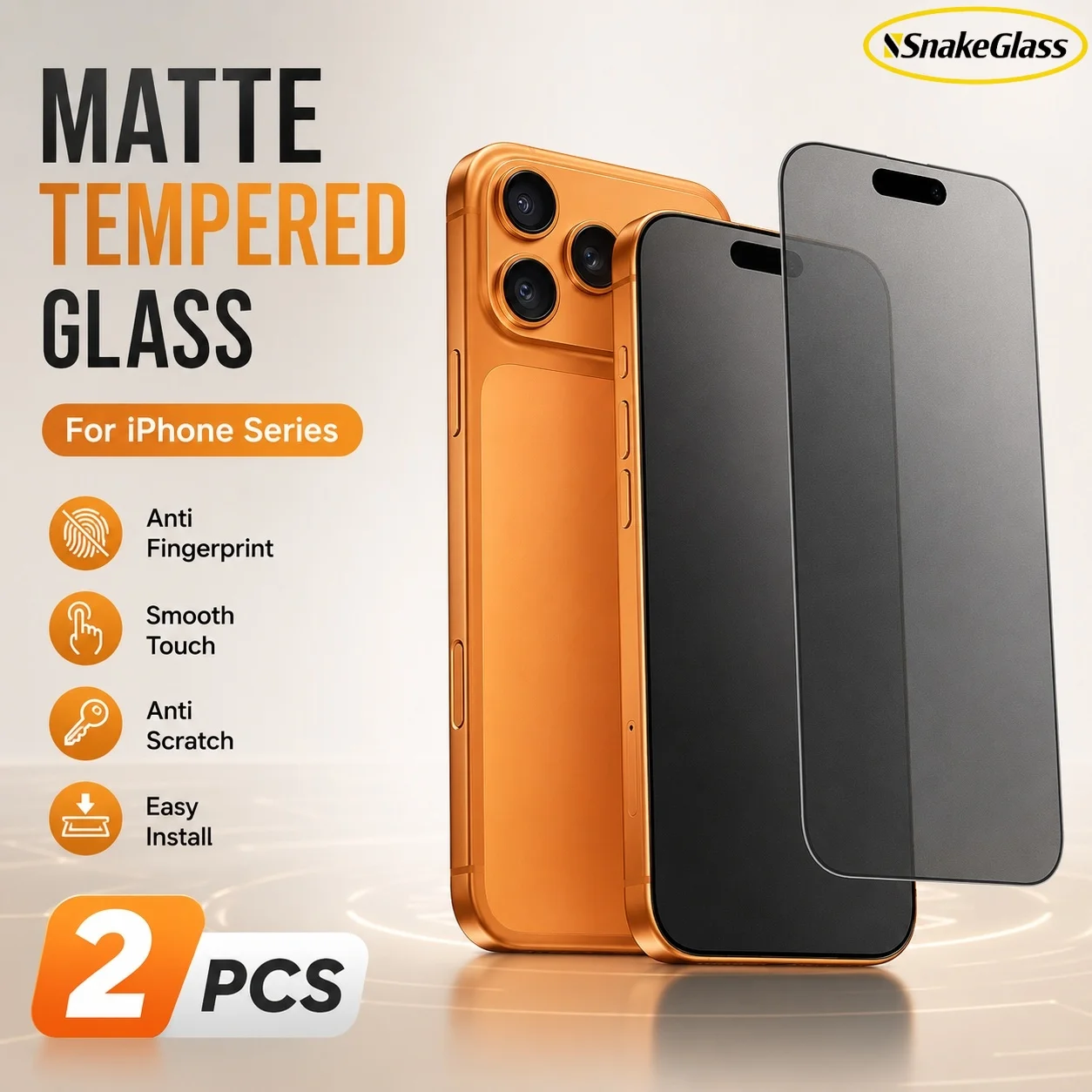 2PCS Matte Screen Protector for Iphone 17 Pro Max 16 15Plus 14 17e Air 13 12 11 Pro XR XS 8 Tempered Glass Max Anti-Fingerprint
2PCS Matte Screen Protector for Iphone 17 Pro Max 16 15Plus 14 17e Air 13 12 11 Pro XR XS 8 Tempered Glass Max Anti-Fingerprint