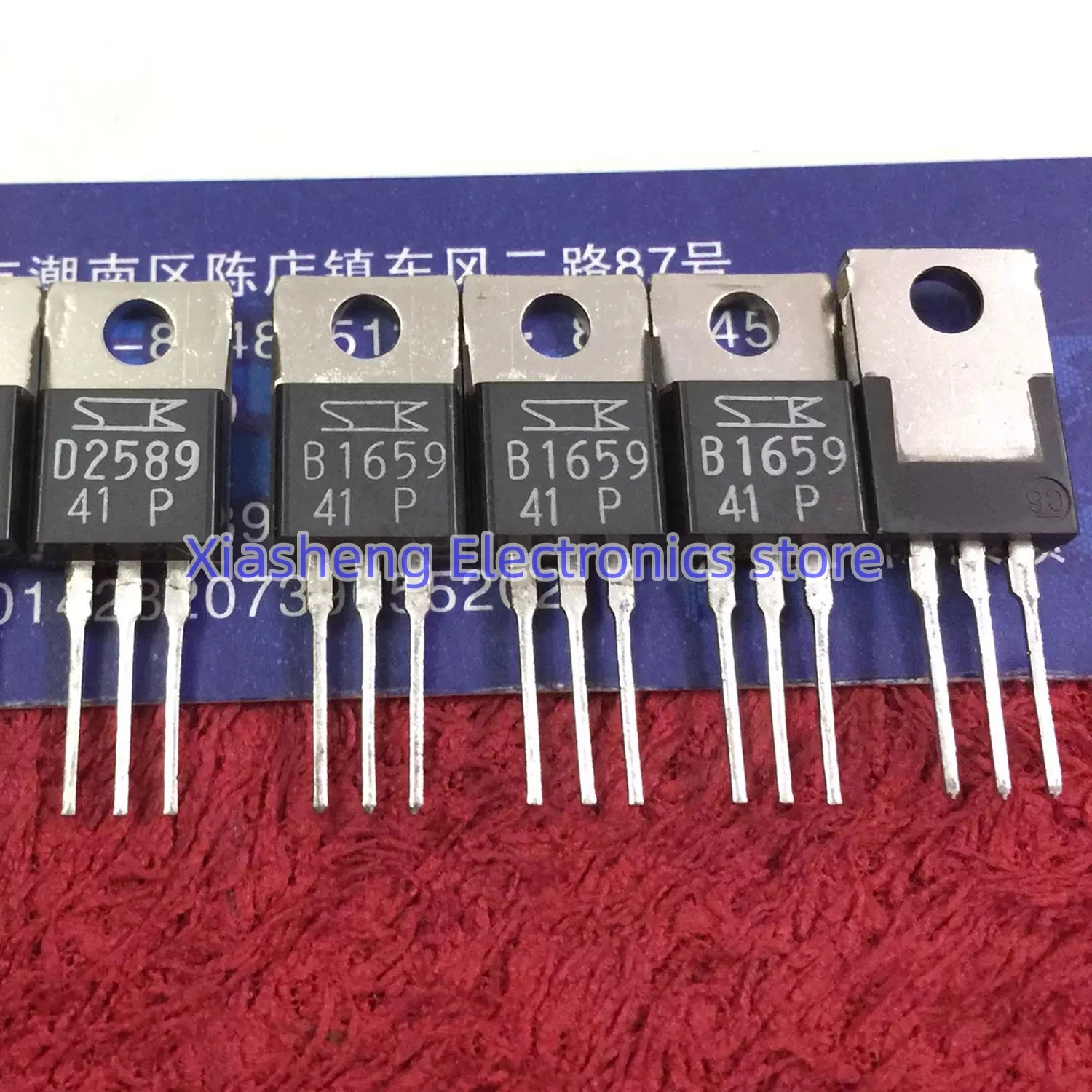 New Original 5Pairs 2SD2589 D2589 + 2SB1659 B1659 TO-220 Transistor In Stock Good Quality
New Original 5Pairs 2SD2589 D2589 + 2SB1659 B1659 TO-220 Transistor In Stock Good Quality